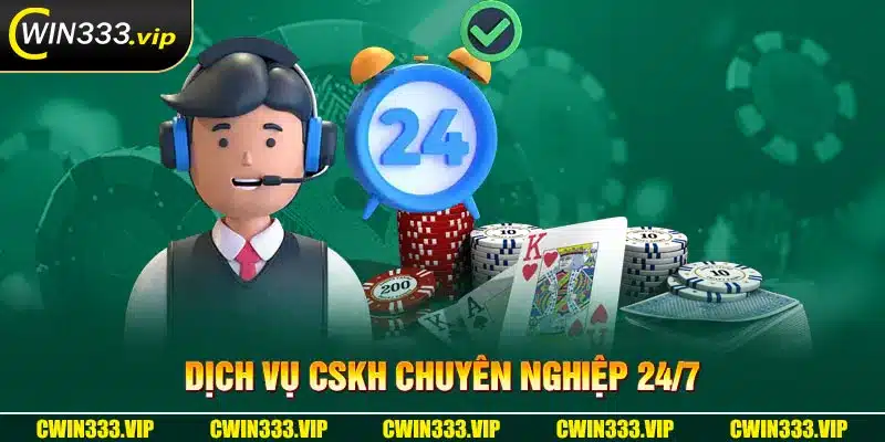 Dịch vụ CSKH chuyên nghiệp túc trực 24/7