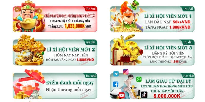 Tham gia ngay để nhận được nhiều ưu đãi hấp dẫn từ Cwin